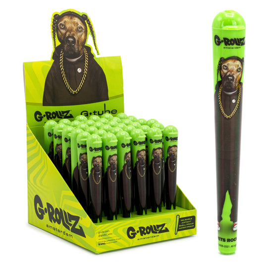 G Rollz Cone Holders - Rap Dog Green (36pcs)