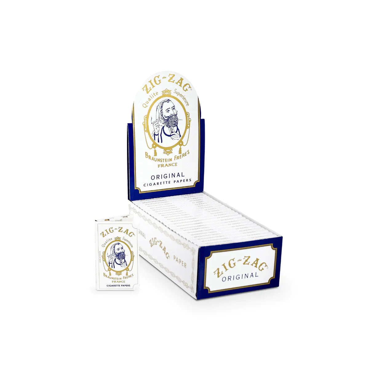 Zig Zag - Original White Papers (24 Pack)