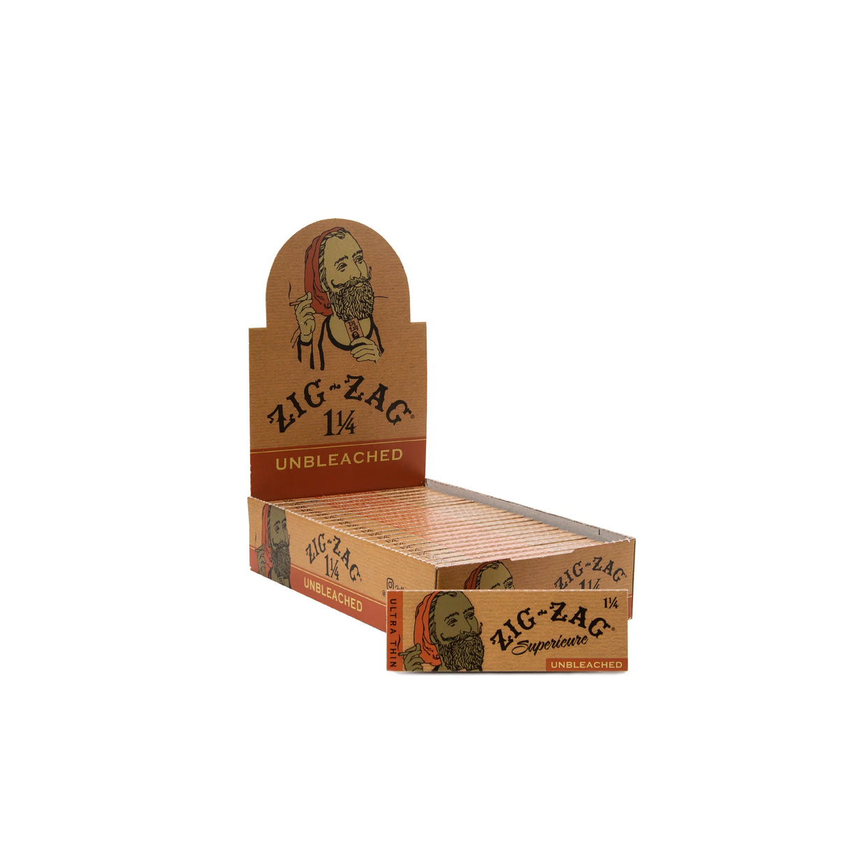 Zig Zag - Unbleached 1 1/4 Size Papers (24 Pack)