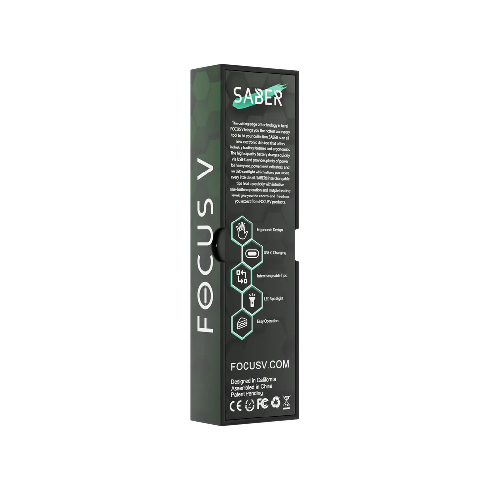 Focus V Saber Electronic Dab Tool - Forest