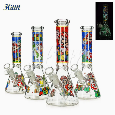 Glass Water Pipe - Plumbers (10")