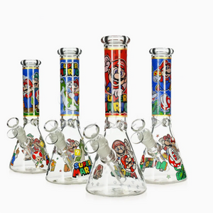Glass Water Pipe - Plumbers (10")