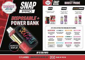 Dinner Lady - 35k Snap Pro Kit Disposable (5pc)