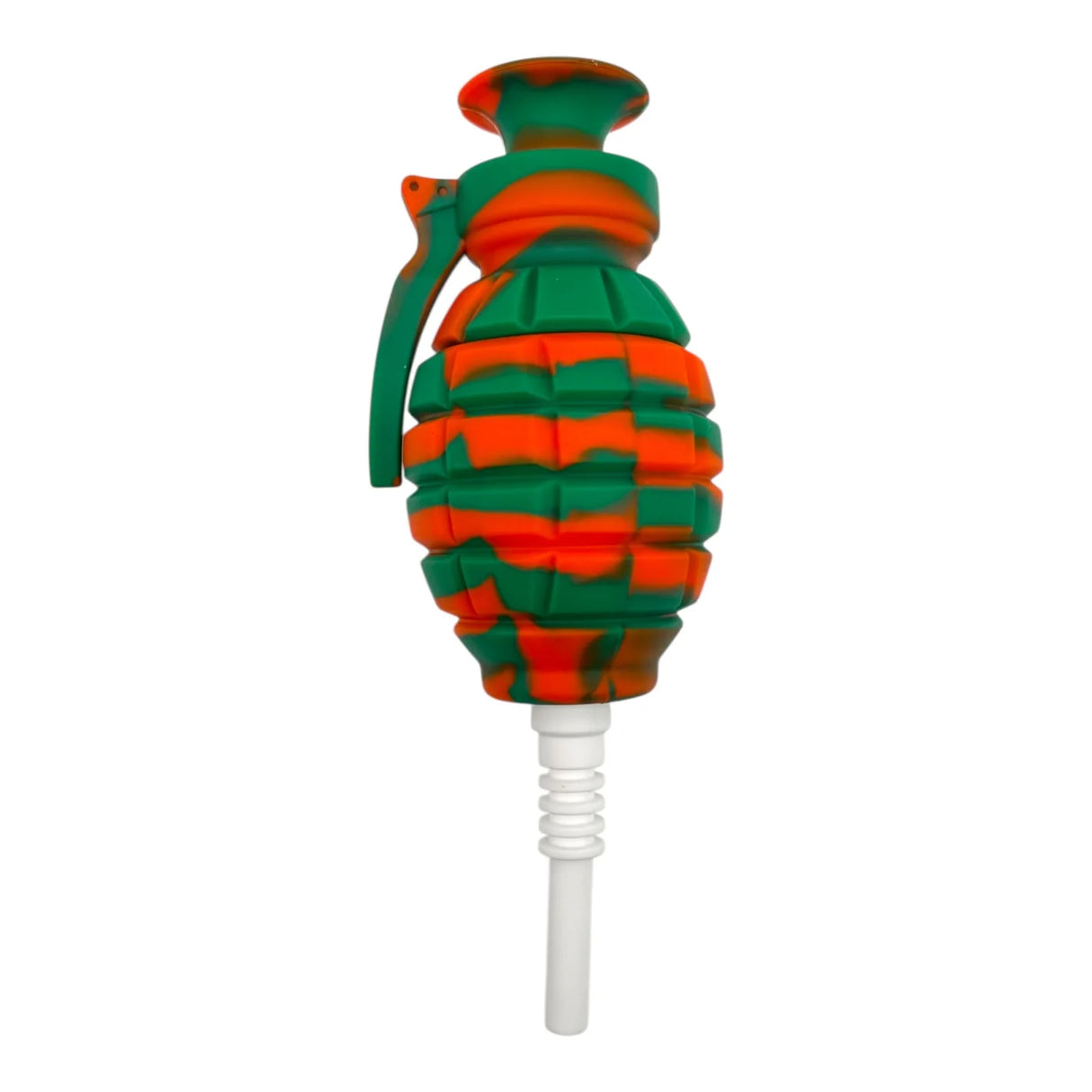 Silicone Nectar Collector - Grenade w/ Dab Container and Ceramic Nail