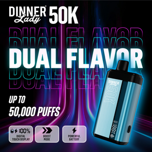 Dinner Lady - 50k Dual Flavor Disposable (5pc)