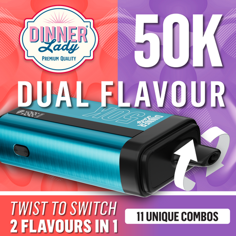 Dinner Lady - 50k Dual Flavor Disposable (5pc)