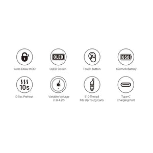 Yocan Ziva Pro Cartridge Battery