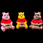 Silicone Water Pipe - Angry Bear (4.5")