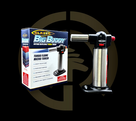 Blazer Torch - Big Buddy - Black/Stainless Steel