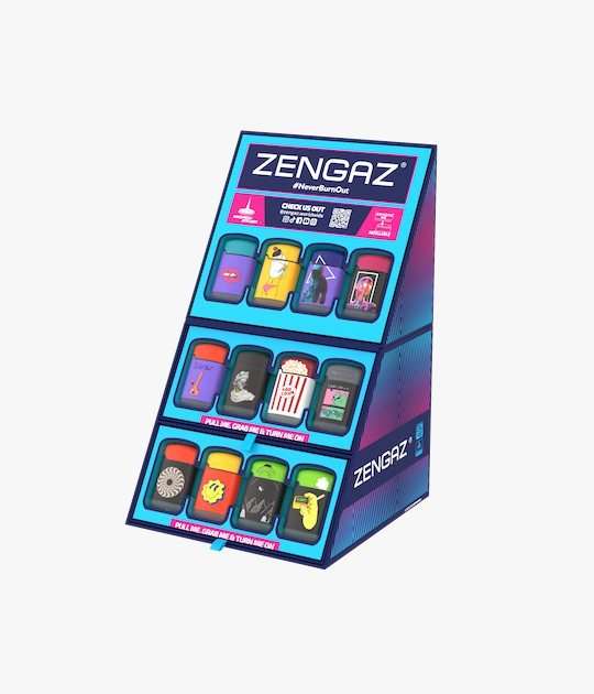 Zengaz Torch Lighter Display (48pcs)