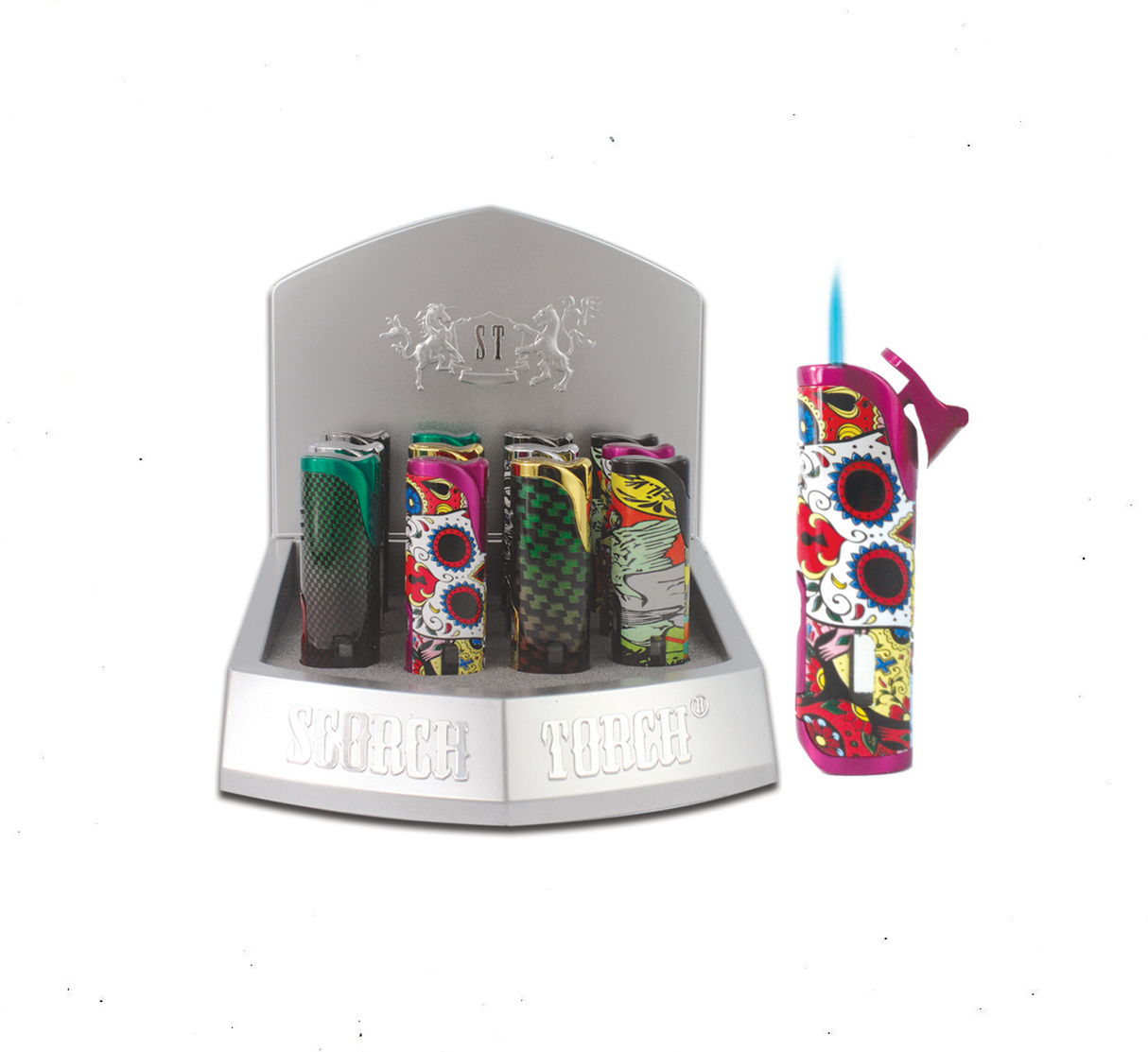 Scorch Torch - Geometric/Graffiti Torch (12pcs)