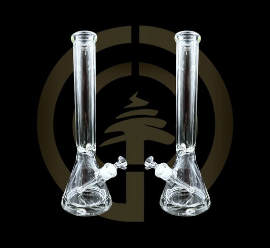 Glass Beaker - Clear w/ Jumbo Base (16")
