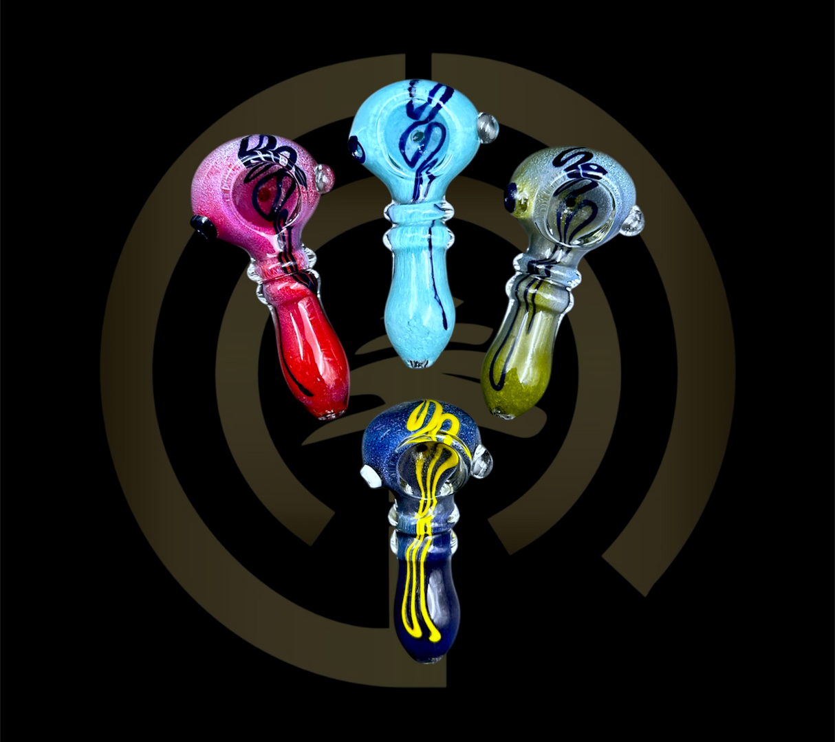 Glass Hand Pipe - 106 (3.5")