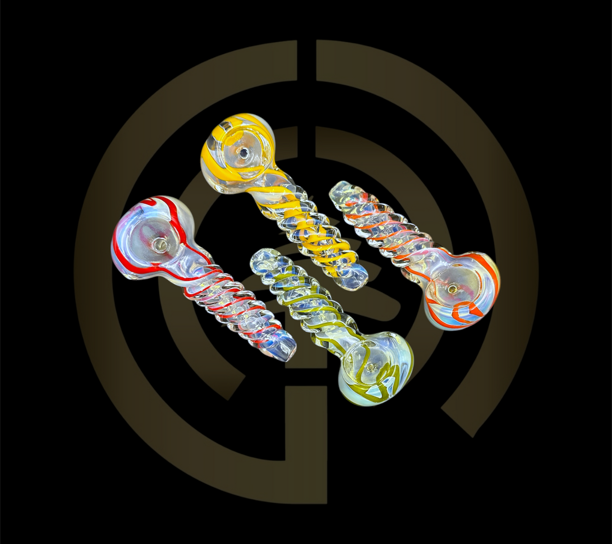 Glass Hand Pipe - 160 (3.5")