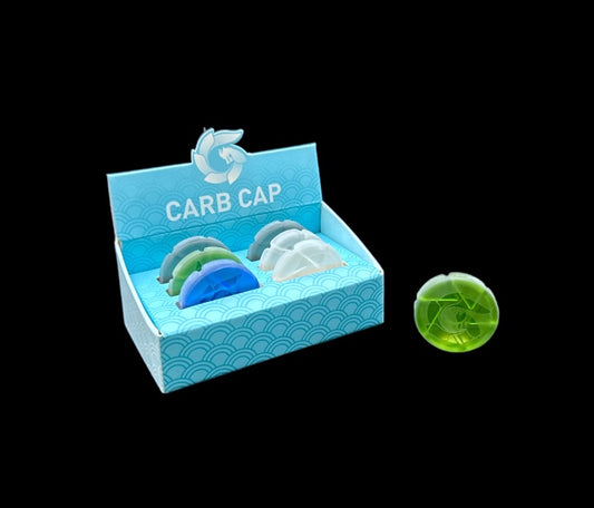 Glass House Carb Caps - Flat Tops (Pack of 6)