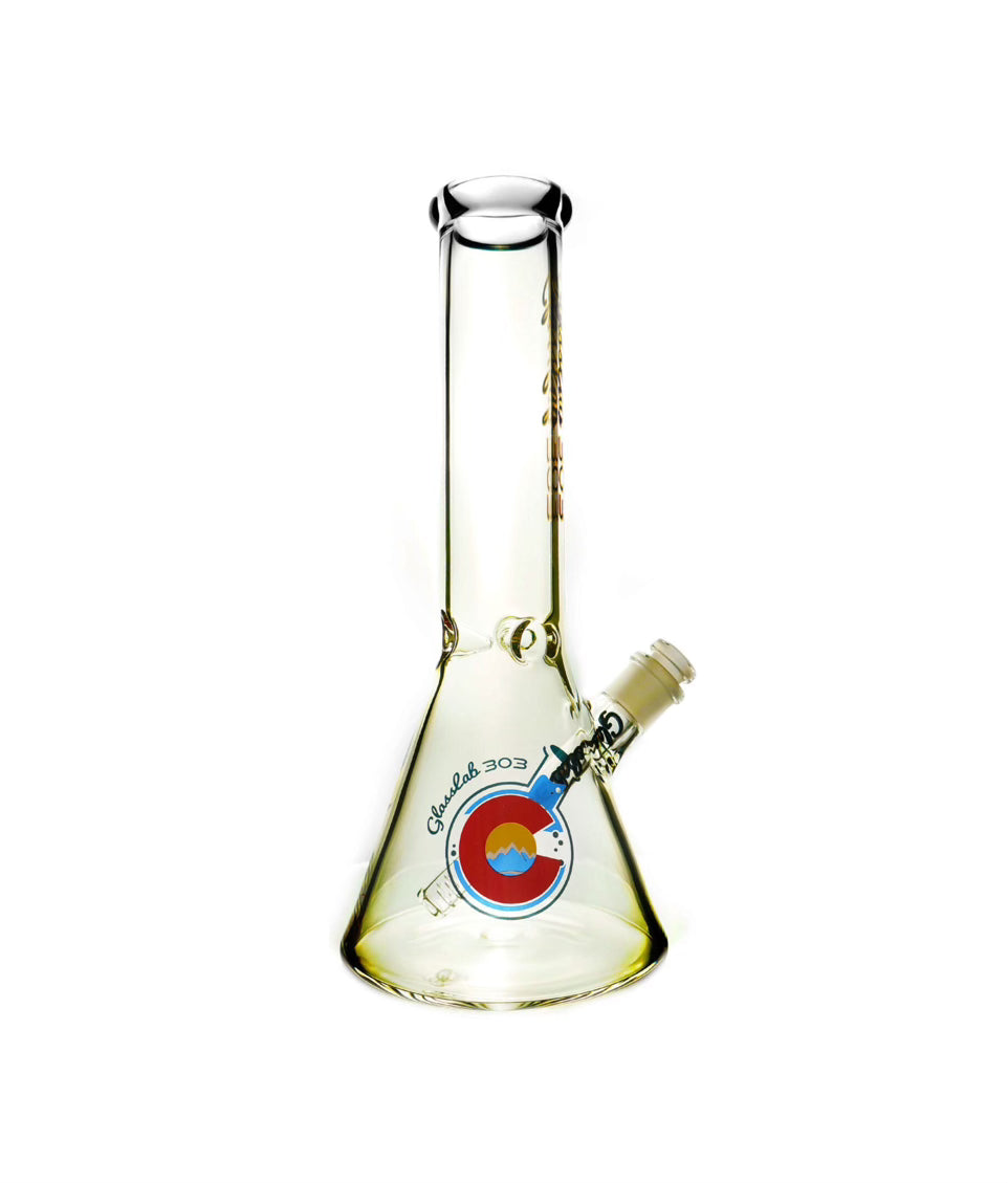 Glass Labs 303 - Silver Fumed Beaker (12")