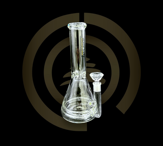Rain City Glass - Diamond Halo Lab Beaker (12")