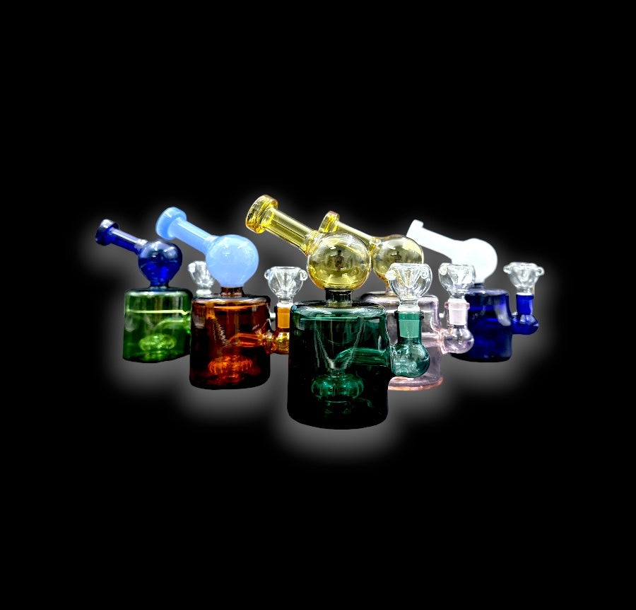 Mini Water Pipe - Round Body (6")
