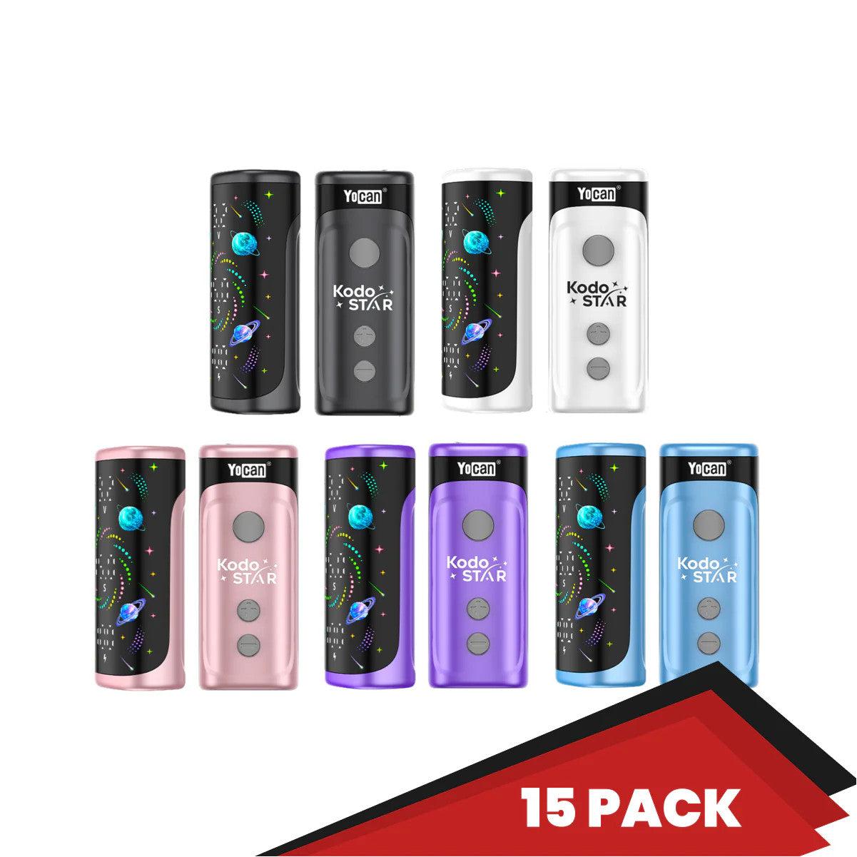 Yocan Kodo Star Cartridge Battery (Display of 15)
