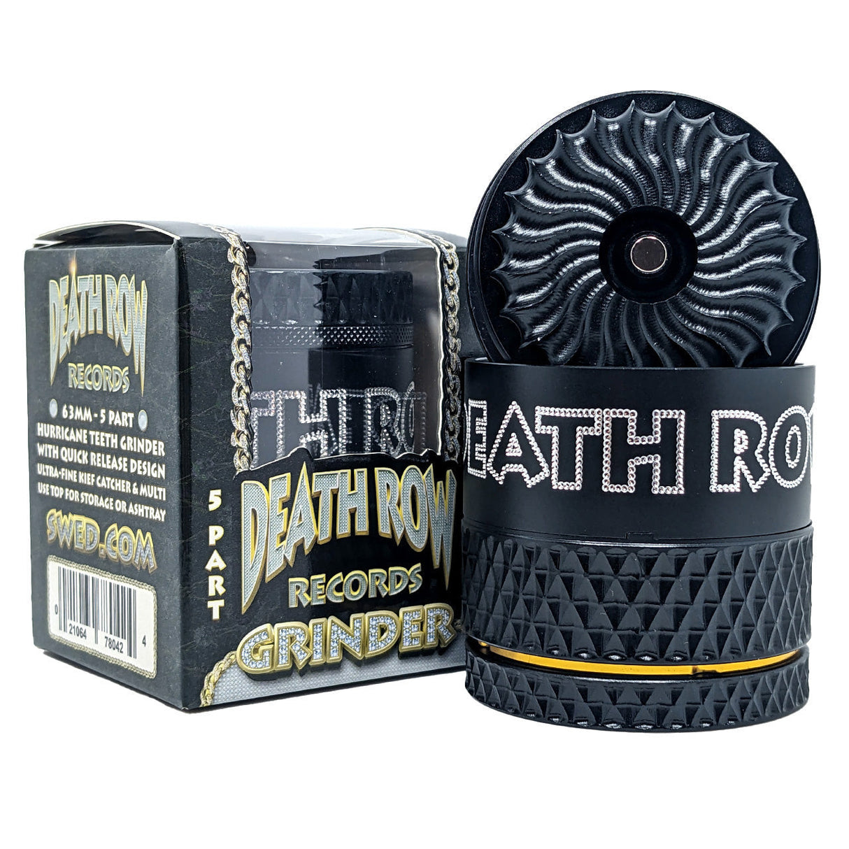 Death Row Records - Hurricane Grinder (63mm)