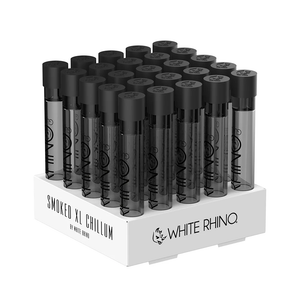 White Rhino - Premium Smoked XL Chillum (25ct)