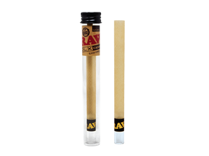 RAW - X Lux Glass Tip Hand Rolled Cannon - King Size