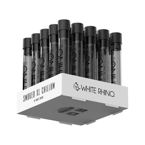 White Rhino - Premium Smoked XL Chillum (25ct)
