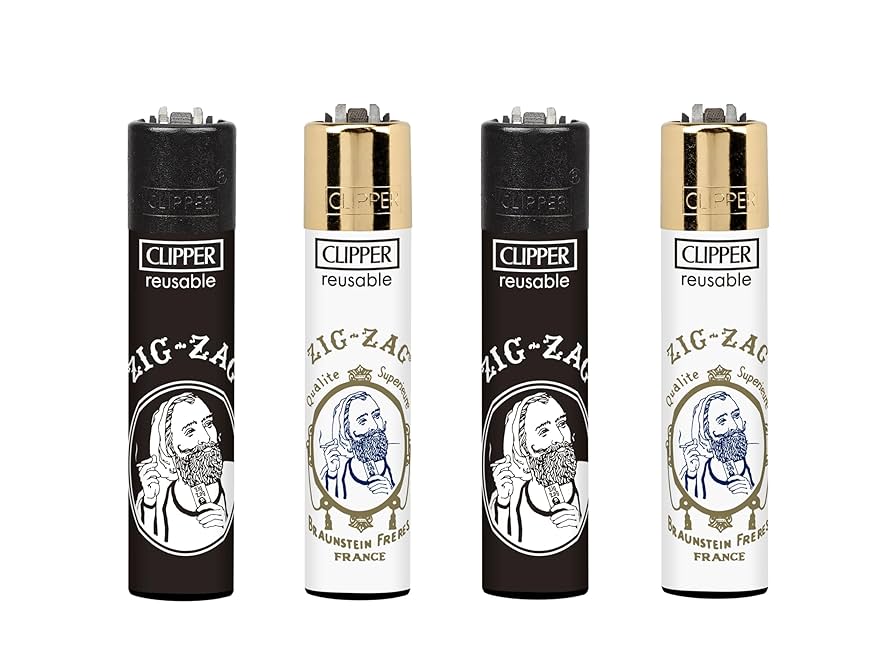 Clipper Lighters - Zig Zag #2 (48pcs)