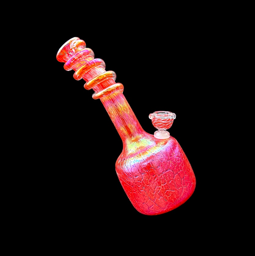 Soft Glass Water Pipe - Lean Back (12.5")