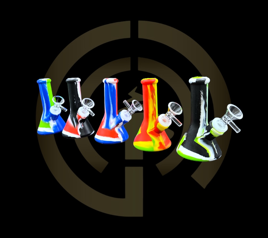 Silicone Water Pipe - Mini Lab Beaker (5")