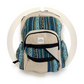 Nature Sacks - Handcrafted Hemp Backpack - Sky Blue
