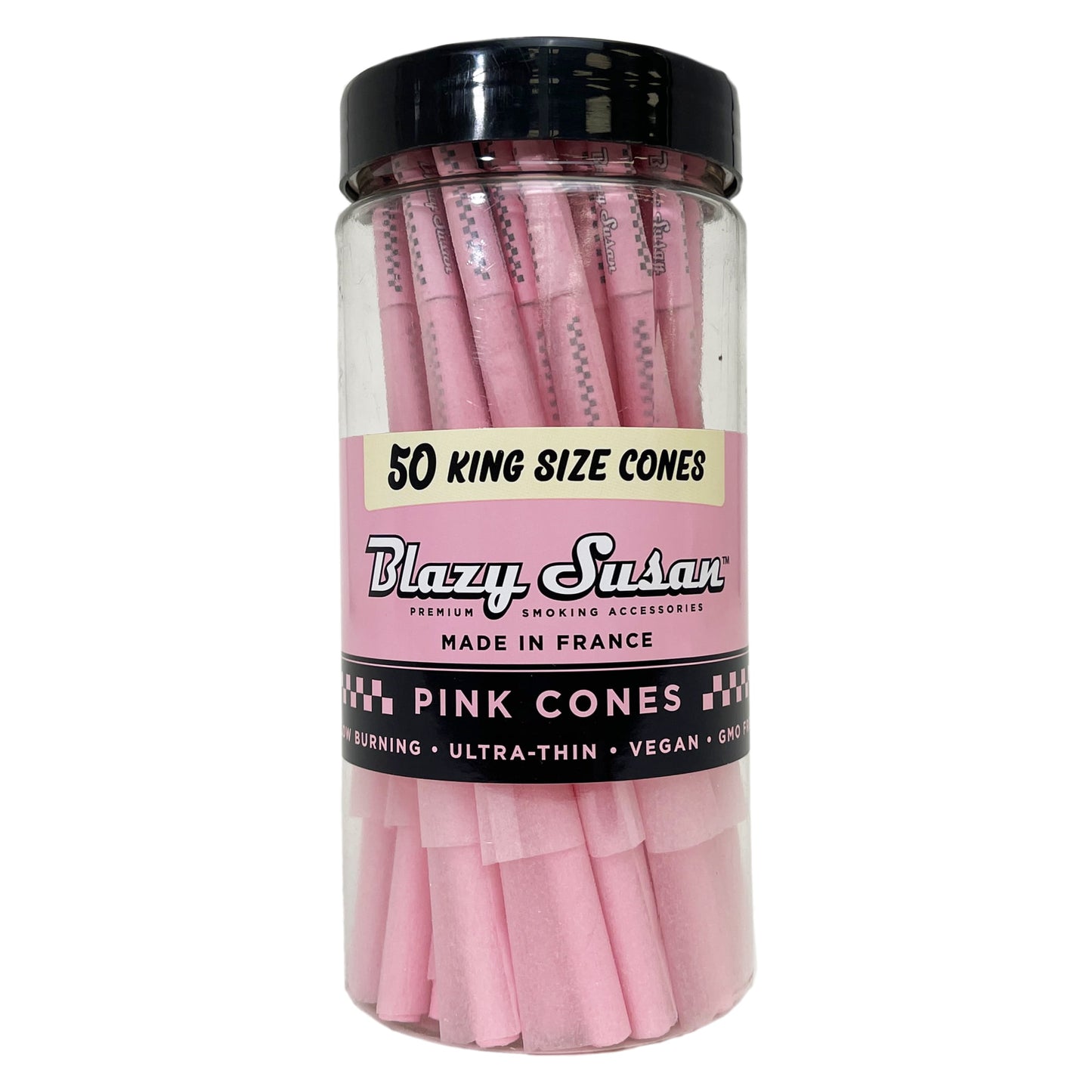 Blazy Susan - King Size Pink Cones (50ct)