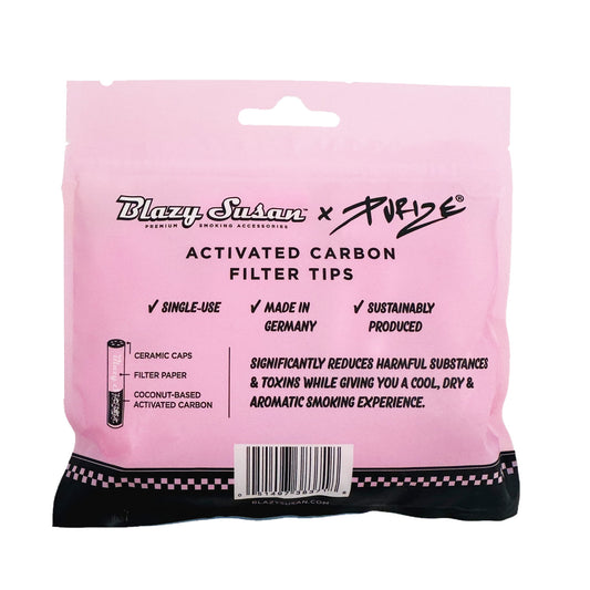 Blazy Susan - Pink Carbon Filter Tips (50pcs)