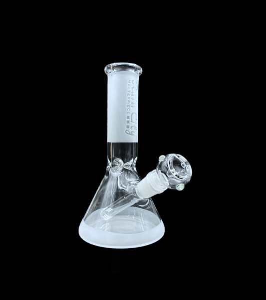 Rain City Glass - Frosted Mini Lab Beaker (8")