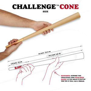 RAW - Classic Challenge Cone (24")(1ct)