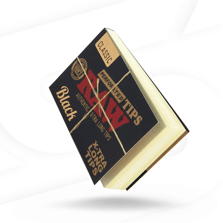 RAW - Extra Long Black Tips (40pk)