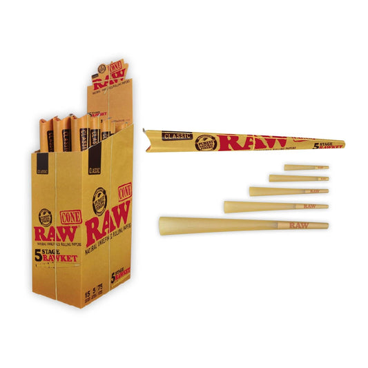RAW - 5 Stage Rawkets (15 packs)