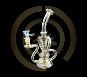 Recycler Water Pipe - Vortex (9")