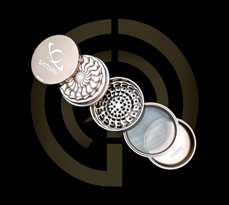 Riddles - Saturn Aluminum Grinder (100mm)