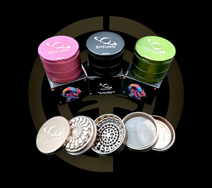 Riddles - Saturn Aluminum Grinder (100mm)