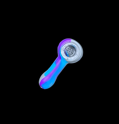 Silicone Hand Pipe Jar - Mini Spoon (3")(50pcs)