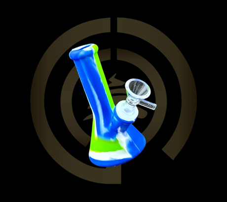 Silicone Water Pipe - Mini Lab Beaker (5")