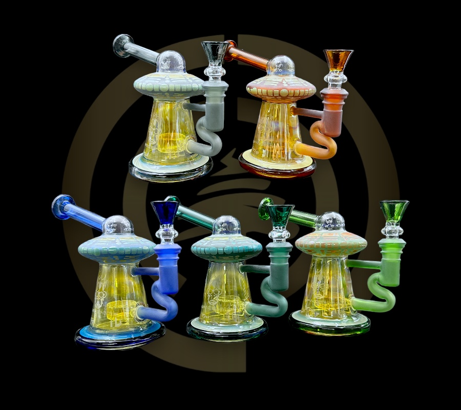 Space King Glass - Space Invasion UFO