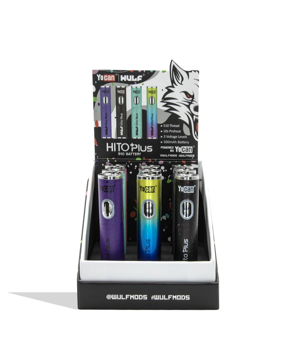 Wulf - Hito Plus 510 Thread Battery (9ct)