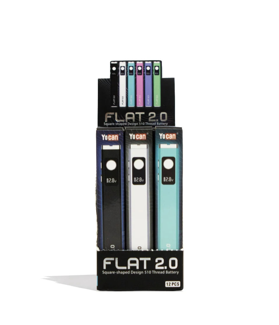 Yocan - Flat 2.0 Cartridge Battery (12ct)