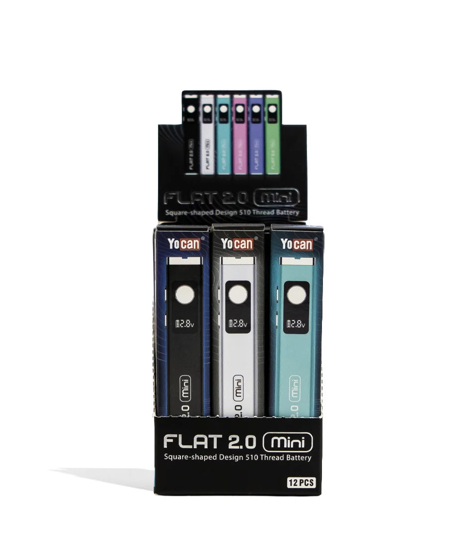 Yocan - Flat Mini 2.0 Cartridge Battery (12ct)