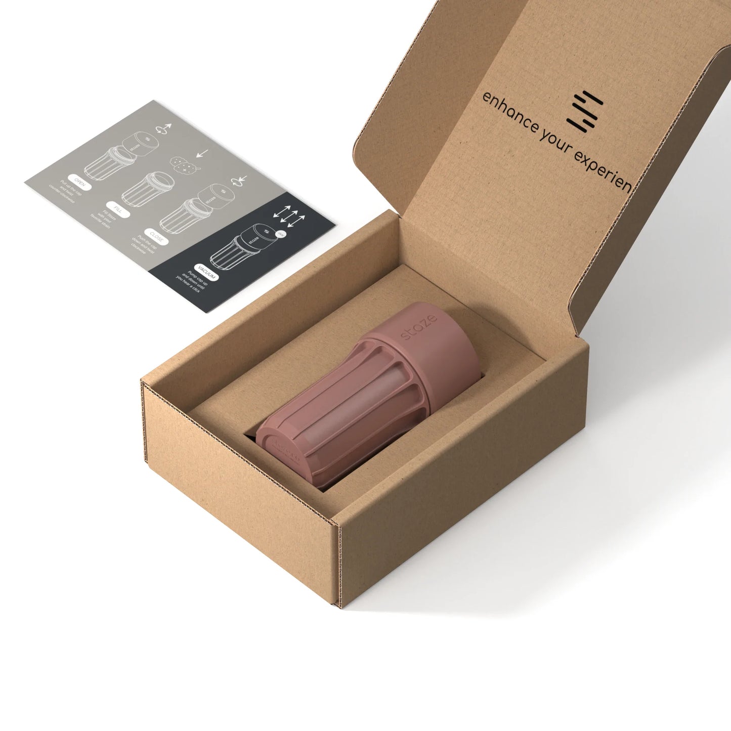 Staze - Smell Proof Vacuum Seal Container (6 Colors)