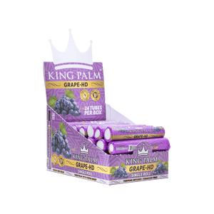 King Palm - Grape HD (Single Rolls)(24ct)
