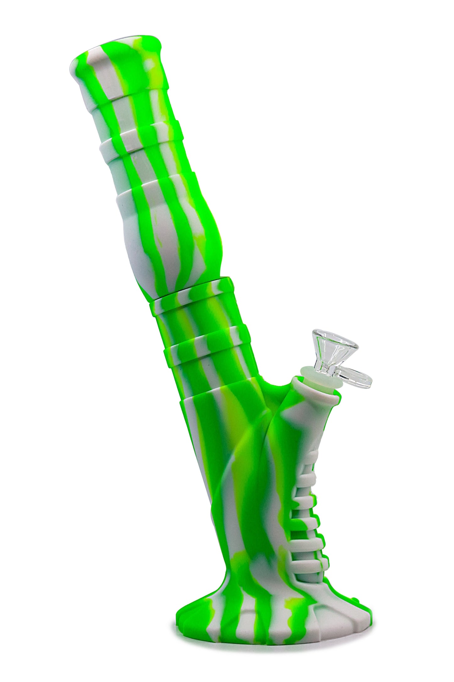 Silicone Water Pipe - Leaning Tower (13")