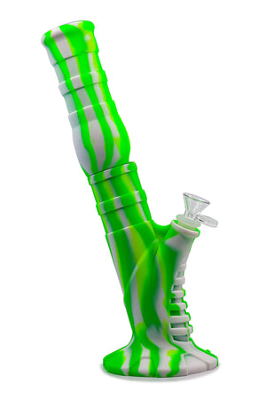 Silicone Water Pipe - Leaning Tower (13")